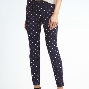 NWOT Gap - Slim Crop Polka Dot Pants